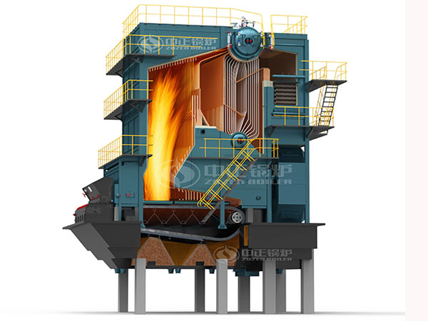 SHL系列散装链条炉排蒸汽锅炉